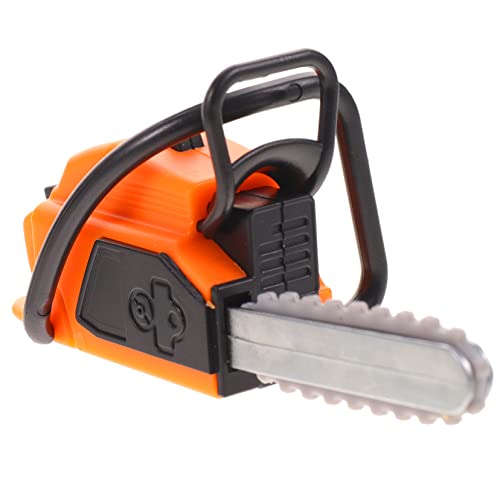 VICASKY Mini-Kettensäge für kinderspielzeug Safe Toy gefälscht Heckenschere- Mann babyspielzeug motorsäge Mini-Gartenkettensäge Mini-Gartengerät PVC Orange von VICASKY
