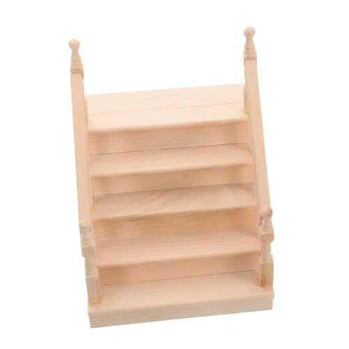 VICASKY Realistisches Miniatur-treppen-Set Für Bastelprojekte Fotografie Mini-hausmöbel Aus Holz VICASKY Realistisches Miniatur-treppen-Set Für Bastelprojekte Fotografie Mini-hausmöbel Aus Holz von VICASKY