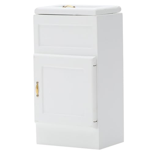 VICASKY Mini Kühlschrank Modell Miniatur Zubehör Für Puppenhaus Dekorativer Kleiner Kühlschrank Für Mini Home Szenen Und Sammlerstücke VICASKY Mini Kühlschrank Modell Miniatur Zubehör Für Puppenhaus Dekorativer Kleiner Kühlschrank Für Mini Home Szenen Und Sammlerstücke von VICASKY