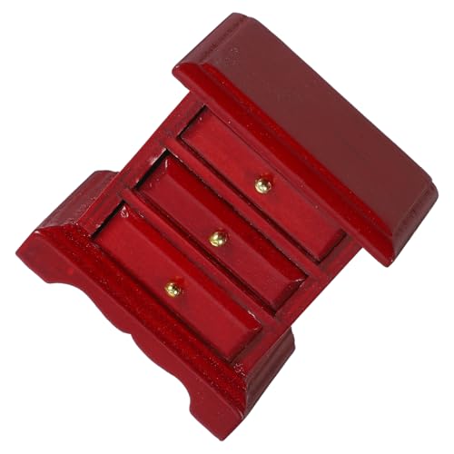 VICASKY Mini Nachttisch Puppenhaus Möbel aus Holz mit Schublade Dekorativer Möbelstück für DIY Dollhouse Sicher und Kreativ für Kinderzimmer Dekoration VICASKY Mini Nachttisch Puppenhaus Möbel aus Holz mit Schublade Dekorativer Möbelstück für DIY Dollhouse Sicher und Kreativ für Kinderzimmer Dekoration von VICASKY