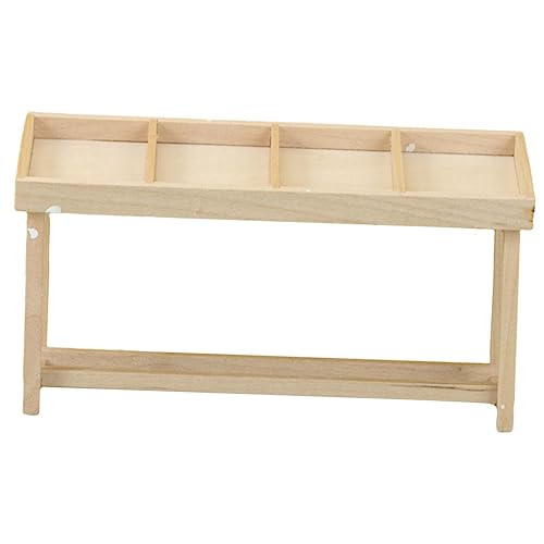 VICASKY Mini-Obst- und Gemüseregal winzig Regaldekor Stall Mini-Lebensmittel für kinderspielzeug Kid Toys lebensechtes Gemüseregal kleine Früchte Stehen hölzern Khaki VICASKY Mini-Obst- und Gemüseregal winzig Regaldekor Stall Mini-Lebensmittel für kinderspielzeug Kid Toys lebensechtes Gemüseregal kleine Früchte Stehen hölzern Khaki von VICASKY