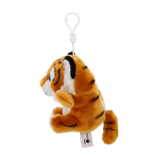 VICASKY Mini Plüsch Tiger Geldbörse Süßer Anhänger für Taschen Schlüsselanhänger und Funktional und Tragbar für Kindergarten und Partys Hochwertiges Plüschmaterial Verarbeitung VICASKY Mini Plüsch Tiger Geldbörse Süßer Anhänger für Taschen Schlüsselanhänger und Funktional und Tragbar für Kindergarten und Partys Hochwertiges Plüschmaterial Verarbeitung von VICASKY