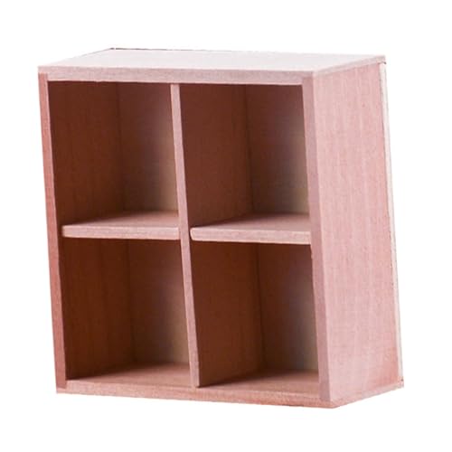 VICASKY Miniatur-schrankmodell Für 112 Puppenhaus Mini-hausmöbel Requisiten Holz Miniaturmöbel Spielzeug von VICASKY
