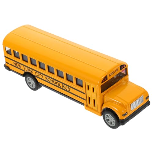 VICASKY Mini Schulbus mit Rückziehfunktion Realistisches Modell für für Jungen und Mädchen Sicher und Langlebig Fördert Kreatives Spiel VICASKY Mini Schulbus mit Rückziehfunktion Realistisches Modell für für Jungen und Mädchen Sicher und Langlebig Fördert Kreatives Spiel von VICASKY