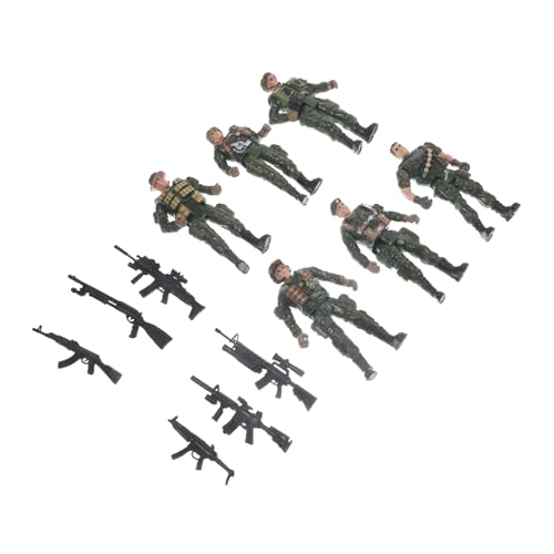 VICASKY Mini Soldaten Figuren Militärische Actionfiguren für Robuste Modelle für Rollenspiele Tischdekoration und Sammler von VICASKY