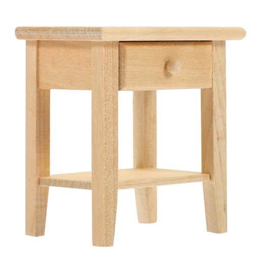 VICASKY Mini Tischmodell Holz Möbel Für Puppenhaus Dekoration Für Miniaturen Und Puppenzubehör VICASKY Mini Tischmodell Holz Möbel Für Puppenhaus Dekoration Für Miniaturen Und Puppenzubehör von VICASKY
