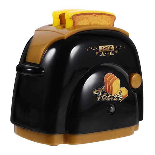 VICASKY Mini Toaster für Batteriebetriebene Simulation Brotmaschine für Rollenspiele der Spielküche Entwickelt für Kreatives Lernen und Fantasievolles für Kleinkinder Jahren von VICASKY