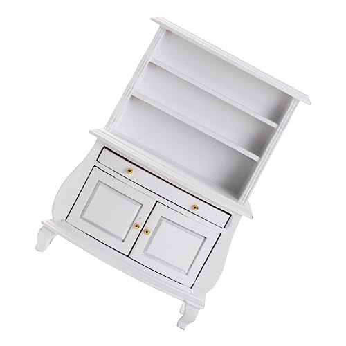 VICASKY Dekoratives Mini-bücherregal Im Maßstab 112 Aus Holz Für Puppenhausmöbel Für Kleinkinderzimmer VICASKY Dekoratives Mini-bücherregal Im Maßstab 112 Aus Holz Für Puppenhausmöbel Für Kleinkinderzimmer von VICASKY