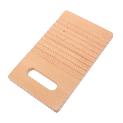 VICASKY Mini Waschbrett aus Buchenholz für Tragbares Handliches Waschbrett für Unterwäsche und Kleine Kleidung Montessori Lernhilfe zur Praktischer Fähigkeiten und Hand Auge koordination VICASKY Mini Waschbrett aus Buchenholz für Tragbares Handliches Waschbrett für Unterwäsche und Kleine Kleidung Montessori Lernhilfe zur Praktischer Fähigkeiten und Hand Auge koordination von VICASKY