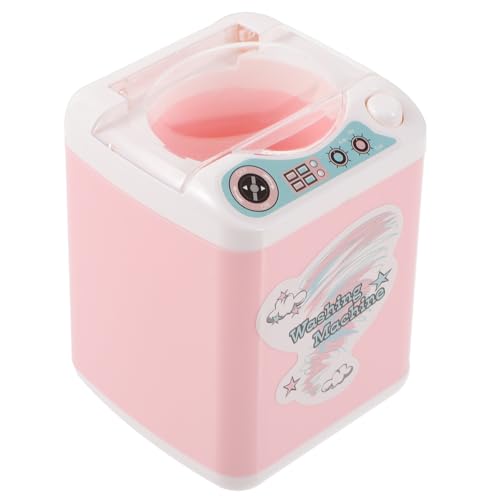 VICASKY Mini-Waschmaschine für Haushaltsgeräte mini Waschmaschine waschmaschinen Simulation Waschmaschine Reiniger Waschmaschinenmodell Puff-Waschmaschine Plastik von VICASKY
