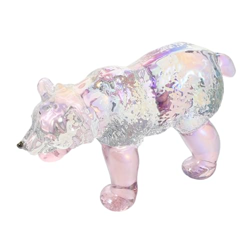 VICASKY Mini -bären -Figur -kristallstatue -Statue Kristallbärenstatue Tierpapier Ornament Tisch Herzstück Für Zuhause VICASKY Mini -bären -Figur -kristallstatue -Statue Kristallbärenstatue Tierpapier Ornament Tisch Herzstück Für Zuhause von VICASKY