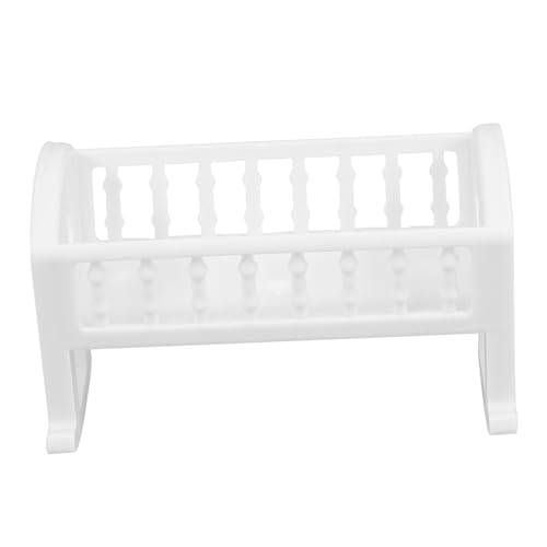 VICASKY Miniatur-krippenmodell Puppenhausmöbel Mini-krippendekor Robustes Puppen-minibett Realistisches Miniatur-puppenbett Puppenhausdekor VICASKY Miniatur-krippenmodell Puppenhausmöbel Mini-krippendekor Robustes Puppen-minibett Realistisches Miniatur-puppenbett Puppenhausdekor von VICASKY