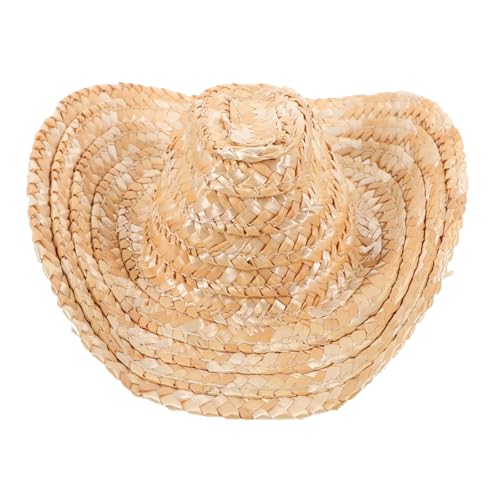 VICASKY Mini-cowboyhut-Strohhut Kappe Miniaturen Basteln Mit Kleinen Zylinderhüten Sombrero Stroh Kleine Strohhüte Basteln Hüte Für Männer Kleine Hüte Hut Foto Requisiten Stroh VICASKY Mini-cowboyhut-Strohhut Kappe Miniaturen Basteln Mit Kleinen Zylinderhüten Sombrero Stroh Kleine Strohhüte Basteln Hüte Für Männer Kleine Hüte Hut Foto Requisiten Stroh von VICASKY