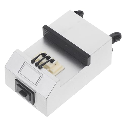 VICASKY Miniatur Eismaschine Für Puppenhaus DIY Zubehör Für Die Küche Eisdiele Dekoration Modell Für Puppenmöbel Und Miniatur Szenen Perfektes Für von VICASKY