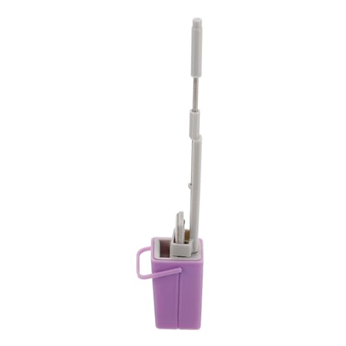 VICASKY Miniatur-reinigungszubehör-Set Puppenhaus-Miniatur-mopp Maßstab 112 Weicher Schwammmopp Mit Eimer Für Kinder von VICASKY