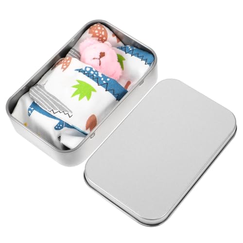 VICASKY Mini Plüschbär in Dose Niedliches Deko-Kuscheltier Für Hochzeiten Geburtstage Und Blaues Säckchen Und Blechdose Als Mitgebsel Für VICASKY Mini Plüschbär in Dose Niedliches Deko-Kuscheltier Für Hochzeiten Geburtstage Und Blaues Säckchen Und Blechdose Als Mitgebsel Für von VICASKY
