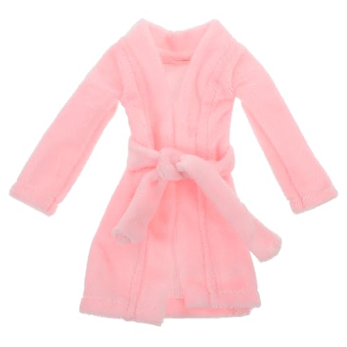 VICASKY Miniatur Bademantel für Puppen Weiches Langlebiges Puppenzubehör Modischer Puppenbademantel mit Universeller Passform Detailreiche Verarbeitung für Vielfältiges Puppenoutfit VICASKY Miniatur Bademantel für Puppen Weiches Langlebiges Puppenzubehör Modischer Puppenbademantel mit Universeller Passform Detailreiche Verarbeitung für Vielfältiges Puppenoutfit von VICASKY