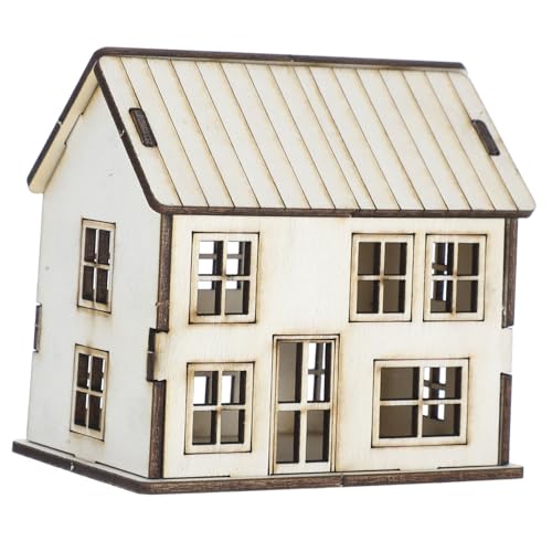 VICASKY Miniatur Bausatz für Weihnachten Unfertiges zum Basteln und Bemalen für Sandbox Modelle Architektonische Szenen und Kreative Projekte Beige VICASKY Miniatur Bausatz für Weihnachten Unfertiges zum Basteln und Bemalen für Sandbox Modelle Architektonische Szenen und Kreative Projekte Beige von VICASKY