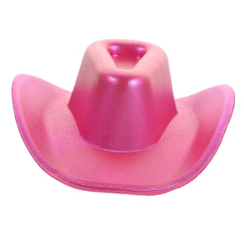 VICASKY Miniatur Cowboyhut für Puppen Farbiger Mini Doll Hat als Accessoire Leichter Modischer Miniaturhut für DIY Puppenkleidung Einzigartiges Puppenzubehör von VICASKY