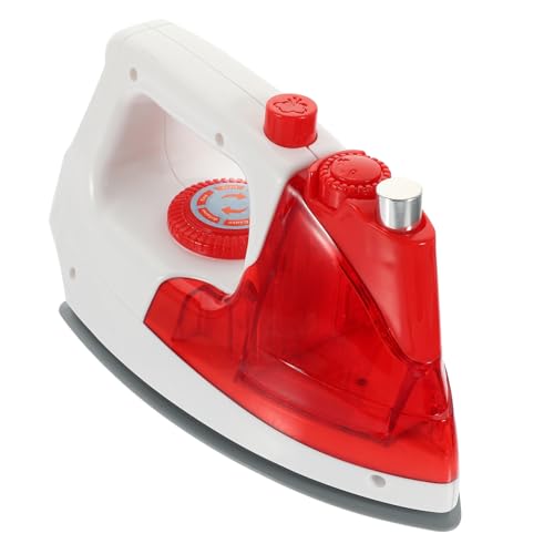 VICASKY Miniatur Elektro Bügeleisen aus Abs Realistische Simulation Leichtes Haushalts Rollenspiel für Kreatives Lernspielzeug für Alltagssinn und Feinmotorik VICASKY Miniatur Elektro Bügeleisen aus Abs Realistische Simulation Leichtes Haushalts Rollenspiel für Kreatives Lernspielzeug für Alltagssinn und Feinmotorik von VICASKY