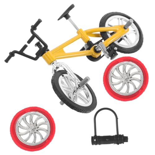 VICASKY Miniatur Fahrrad Modell Set aus Legierung Kreatives Finger Bike mit Beweglichen Kindgerechtes Mountainbike für Kinderzimmer Dekoration und Sports Party VICASKY Miniatur Fahrrad Modell Set aus Legierung Kreatives Finger Bike mit Beweglichen Kindgerechtes Mountainbike für Kinderzimmer Dekoration und Sports Party von VICASKY