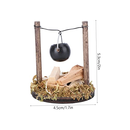 VICASKY Miniatur Hängeofen Gartenornament DIY Zubehör Puppenhaus Dekoration für Kreative Miniaturgärten und Ländliche Wohnaccessoires Detailreich und Handgefertigt für Gestaltung VICASKY Miniatur Hängeofen Gartenornament DIY Zubehör Puppenhaus Dekoration für Kreative Miniaturgärten und Ländliche Wohnaccessoires Detailreich und Handgefertigt für Gestaltung von VICASKY