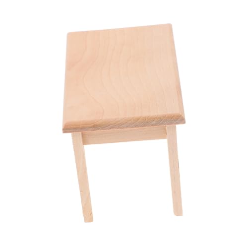 VICASKY Miniatur Holztisch für Puppenhaus 1:12 Maßstab Kleiner Möbel Holzspielzeug Kleiner Esstisch für Puppenhaus Dekoration VICASKY Miniatur Holztisch für Puppenhaus 1:12 Maßstab Kleiner Möbel Holzspielzeug Kleiner Esstisch für Puppenhaus Dekoration von VICASKY