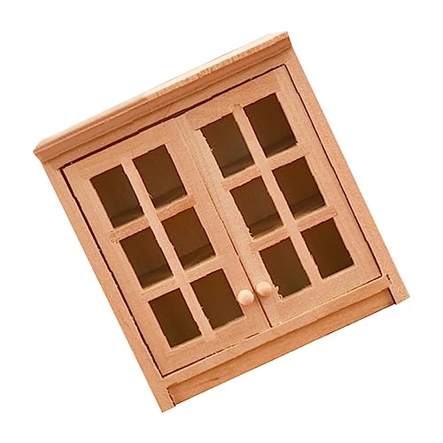 VICASKY Miniatur Möbelmodell Holz Wandregal für Puppenhaus Dekoration Kleiner Wandschrank Kreative Miniaturszene Handgefertigt Sicher und Langlebig VICASKY Miniatur Möbelmodell Holz Wandregal für Puppenhaus Dekoration Kleiner Wandschrank Kreative Miniaturszene Handgefertigt Sicher und Langlebig von VICASKY