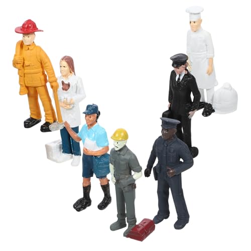 VICASKY Miniatur PVC Figuren Realistische Menschenmodelle Glatte Oberfläche Dekorativ Fotorequisiten Vielseitig für Sandtisch Landschaft für DIY Fans VICASKY Miniatur PVC Figuren Realistische Menschenmodelle Glatte Oberfläche Dekorativ Fotorequisiten Vielseitig für Sandtisch Landschaft für DIY Fans von VICASKY
