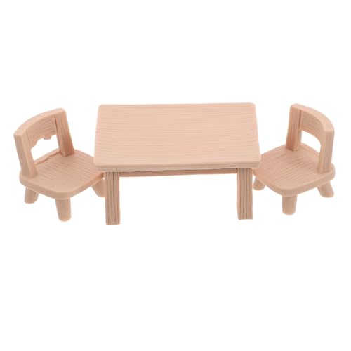 VICASKY Miniatur Puppenhausmöbel Set Tisch Stühle Resin Handgefertigt Rosa Weiß Realistische Miniaturmöbel für Puppenhaus DIY Bastelprojekte Puppenhaus Zubehör Kleine VICASKY Miniatur Puppenhausmöbel Set Tisch Stühle Resin Handgefertigt Rosa Weiß Realistische Miniaturmöbel für Puppenhaus DIY Bastelprojekte Puppenhaus Zubehör Kleine von VICASKY