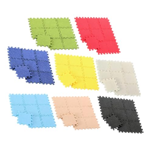 VICASKY Miniatur Puzzlematte Dekorative Teppiche für Puppenhäuser und Mini für Kreatives und Wohnkultur Teile Leicht und Transportabel von VICASKY