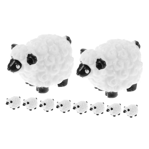 VICASKY Schaf Kuscheltier Garten Deko Draußen Figuren Miniatur Schaf Figuren Aus Harz Niedliche Tierfiguren Für Moos Landschaftsdekoration Pott Deko Und Garten Ornament Zubehör Resin Sheep Decor VICASKY Schaf Kuscheltier Garten Deko Draußen Figuren Miniatur Schaf Figuren Aus Harz Niedliche Tierfiguren Für Moos Landschaftsdekoration Pott Deko Und Garten Ornament Zubehör Resin Sheep Decor von VICASKY