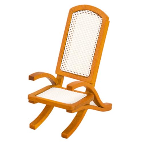 VICASKY Miniatur Schlafzimmer Stuhl Holz Puppe Dekore Retro VICASKY Miniatur Schlafzimmer Stuhl Holz Puppe Dekore Retro von VICASKY