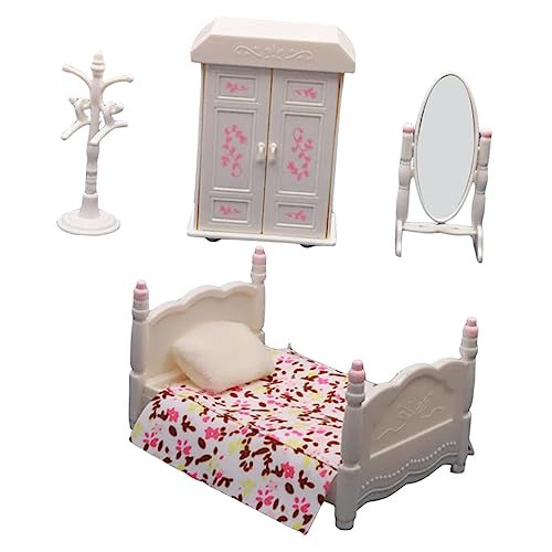 VICASKY Puppenhaus Miniaturmöbel Miniaturmodell Miniaturpuppe 1 Set Miniaturschlafzimmerdekore Kinder Minihausdekor VICASKY Puppenhaus Miniaturmöbel Miniaturmodell Miniaturpuppe 1 Set Miniaturschlafzimmerdekore Kinder Minihausdekor von VICASKY