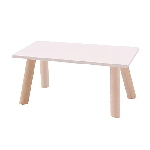 VICASKY Miniatur Teetisch Modell Aus Für Puppenhaus Dekorative Miniaturmöbel Für Kinderzimmer Und Puppenhauszubehör Ideal Für Kleine Szenen Und DIY Projekte von VICASKY