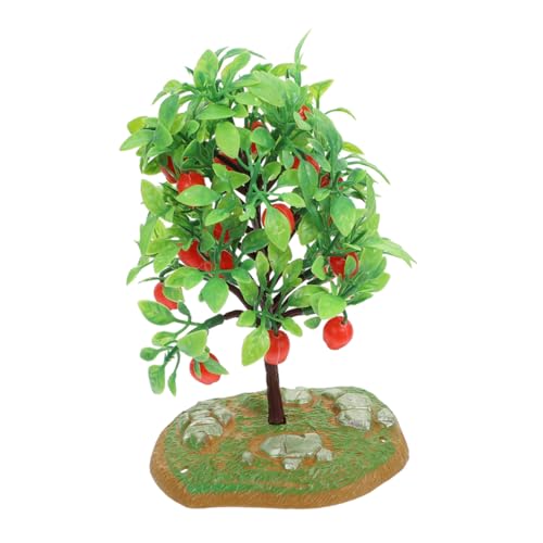 VICASKY Miniatur-apfelbaum Für DIY-kunsthandwerk Für Modelleisenbahnlandschaften Und Miniaturlandschaften, Kunstharzstadt, Kleiner Simulationsbaum Für Diorama VICASKY Miniatur-apfelbaum Für DIY-kunsthandwerk Für Modelleisenbahnlandschaften Und Miniaturlandschaften, Kunstharzstadt, Kleiner Simulationsbaum Für Diorama von VICASKY