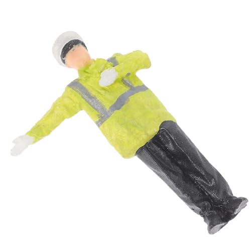 VICASKY Miniaturmodell-Requisiten Figuren Besatzung Aufkleber Auto Mikro-landschafts- - Miniaturfigur Der Straßenpolizei Kinderspielset Für Jungen Puppenhaus Mini Harz von VICASKY