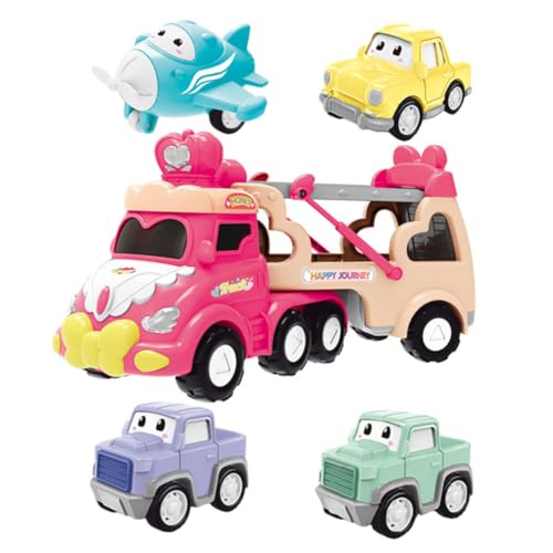 VICASKY Modell LKW Inertiales Pull Back Auto Für Kleinkinder Interessanter LKW Für Jungen Und Mädchen Ideales Für Kleine Fahrzeugliebhaber von VICASKY