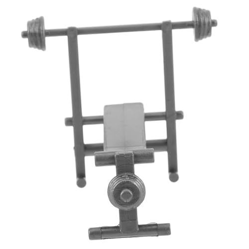 VICASKY Maßstab Hantelbank-Set Für Puppenhaus Übung Mini Spielzeug Home Gym Ausrüstung Kit VICASKY Maßstab Hantelbank-Set Für Puppenhaus Übung Mini Spielzeug Home Gym Ausrüstung Kit von VICASKY