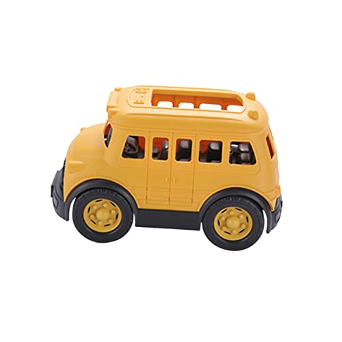 VICASKY Modellautospielzeug Kinderspielzeug interessantes Autospielzeug Stadtbus Trägheits-Spielzeugauto-Modellbus Bus- kreatives Schulbusspielzeug Busmodell Abs von VICASKY