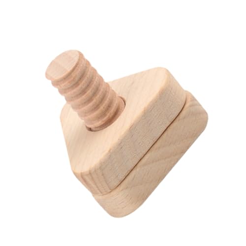 VICASKY Montessori Holz Schraubspielzeug für Geometrische Formen Steckspiel Pädagogisches DIY Lernspielzeug Robust und Handpoliert für Frühe Entwicklung und Feinmotorik von VICASKY