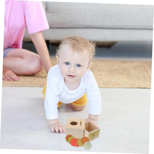 VICASKY Montessori Lernspielzeug Ball Münzbox für Vorschulkinder Farbige Sensorik Fördert Geduld Konzentration und Feinmotorik Robustes Langlebiges Material für Kleinkinder VICASKY Montessori Lernspielzeug Ball Münzbox für Vorschulkinder Farbige Sensorik Fördert Geduld Konzentration und Feinmotorik Robustes Langlebiges Material für Kleinkinder von VICASKY