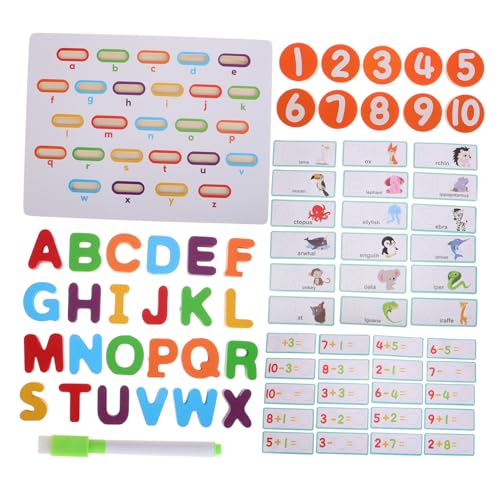 VICASKY Montessori-Rätsel passendes Buchstabenspiel Kleinkind-Puzzle Vorschulrätsel Zahlenrätsel Puzzlespielzeug zum Sortieren von Formen Stielspielzeug hölzern VICASKY Montessori-Rätsel passendes Buchstabenspiel Kleinkind-Puzzle Vorschulrätsel Zahlenrätsel Puzzlespielzeug zum Sortieren von Formen Stielspielzeug hölzern von VICASKY