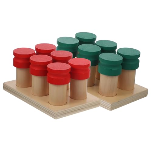 VICASKY Montessori Sensorisches Lernspielzeug Holz Geruchssinn Fördern Frühförderung Tragbar Pädagogisch VICASKY Montessori Sensorisches Lernspielzeug Holz Geruchssinn Fördern Frühförderung Tragbar Pädagogisch von VICASKY