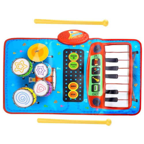 VICASKY Musikmatte Spieldecke spielmatte kinderspielzeug tanzmatte für musikinstrumente für fußmatte teppiche Bodenklaviermatte Bodenklaviertastatur Stoff VICASKY Musikmatte Spieldecke spielmatte kinderspielzeug tanzmatte für musikinstrumente für fußmatte teppiche Bodenklaviermatte Bodenklaviertastatur Stoff von VICASKY