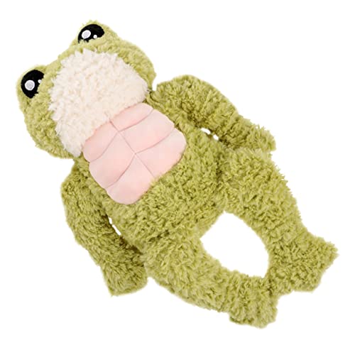 VICASKY Muskelfrosch-puppenornament Waschbares Plüschspielzeug Froschspielzeug Für Kinder Einzigartige Neuartige Kuscheltiere Kinderspielzeug von VICASKY