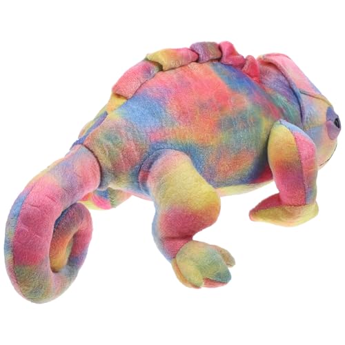 VICASKY Nachahmung Einer Eidechsenpuppe Haushalt Ausgestopft Chamäleon Kissen Für Plüsch Stofftier Kuscheltier Bequemes Stofftier Pp Baumwolle von VICASKY