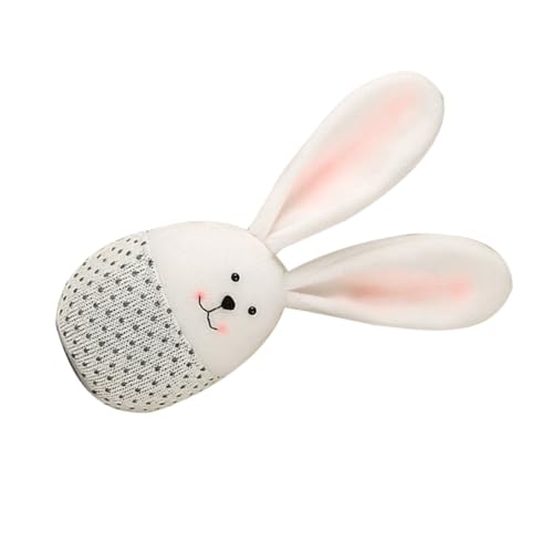 VICASKY Osterdeko Plüschhase Weiß Kuscheltier Hase Tierfigur für Frühling Tischdekoration Handgefertigt für Wohnzimmer Schlafzimmer Küche VICASKY Osterdeko Plüschhase Weiß Kuscheltier Hase Tierfigur für Frühling Tischdekoration Handgefertigt für Wohnzimmer Schlafzimmer Küche von VICASKY