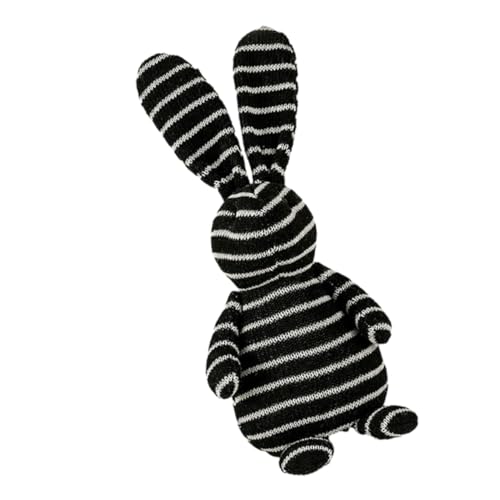 VICASKY Osterhase hasenfiguren häschenparty Hasenpuppenspielzeug Gehäkeltes Stofftier Stoffhase Plüschfigurenspielzeug lustiges Kaninchen Geschenk Kaninchen Schreibtisch von VICASKY