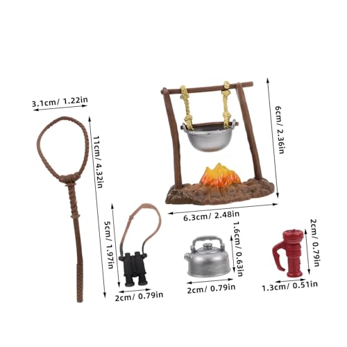 VICASKY Outdoor Camping Miniatur Lagerfeuer Plastik Überlebensausrüstung für Jungen und Mädchen Leicht Tragbar Fördert Eltern Junge Mädchen Interaktion VICASKY Outdoor Camping Miniatur Lagerfeuer Plastik Überlebensausrüstung für Jungen und Mädchen Leicht Tragbar Fördert Eltern Junge Mädchen Interaktion von VICASKY